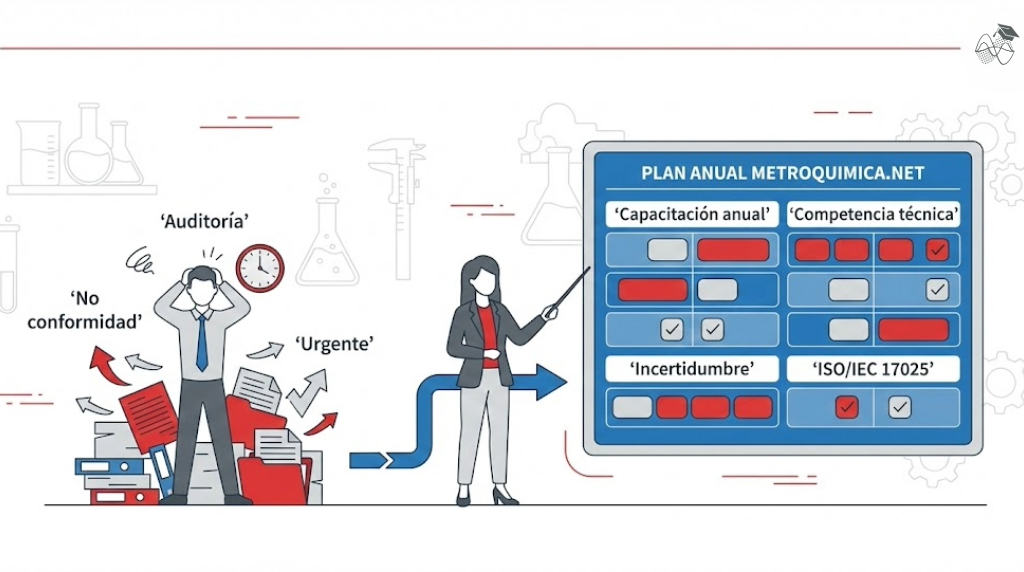 Plan de capacitacion preparado por Metroquimica Net