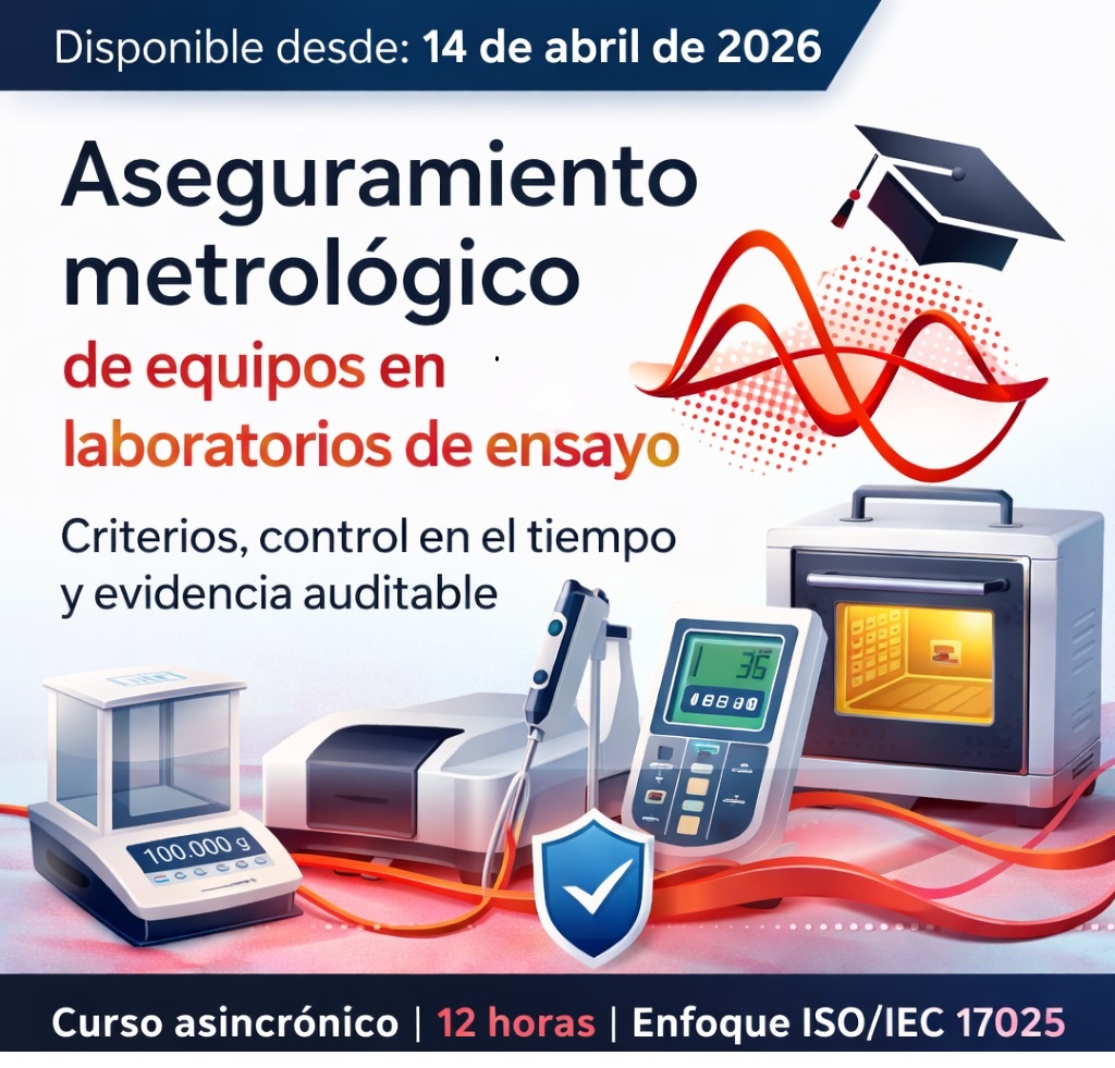 Aseguramiento metrológico de equipos en laboratorios de ensayo: criterios técnicos, control en el tiempo y evidencia auditabl